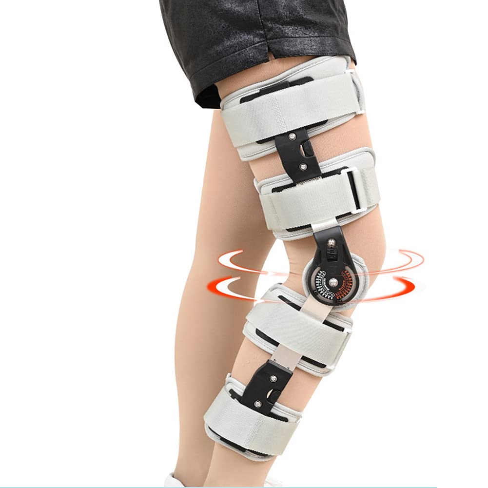 Amazon.co.jp: ニーブレース、ヒンジ付きニーブレースサポート、調節